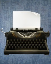 typewriter on text background