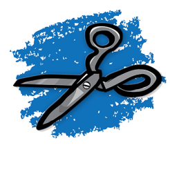 blue scissors II sm