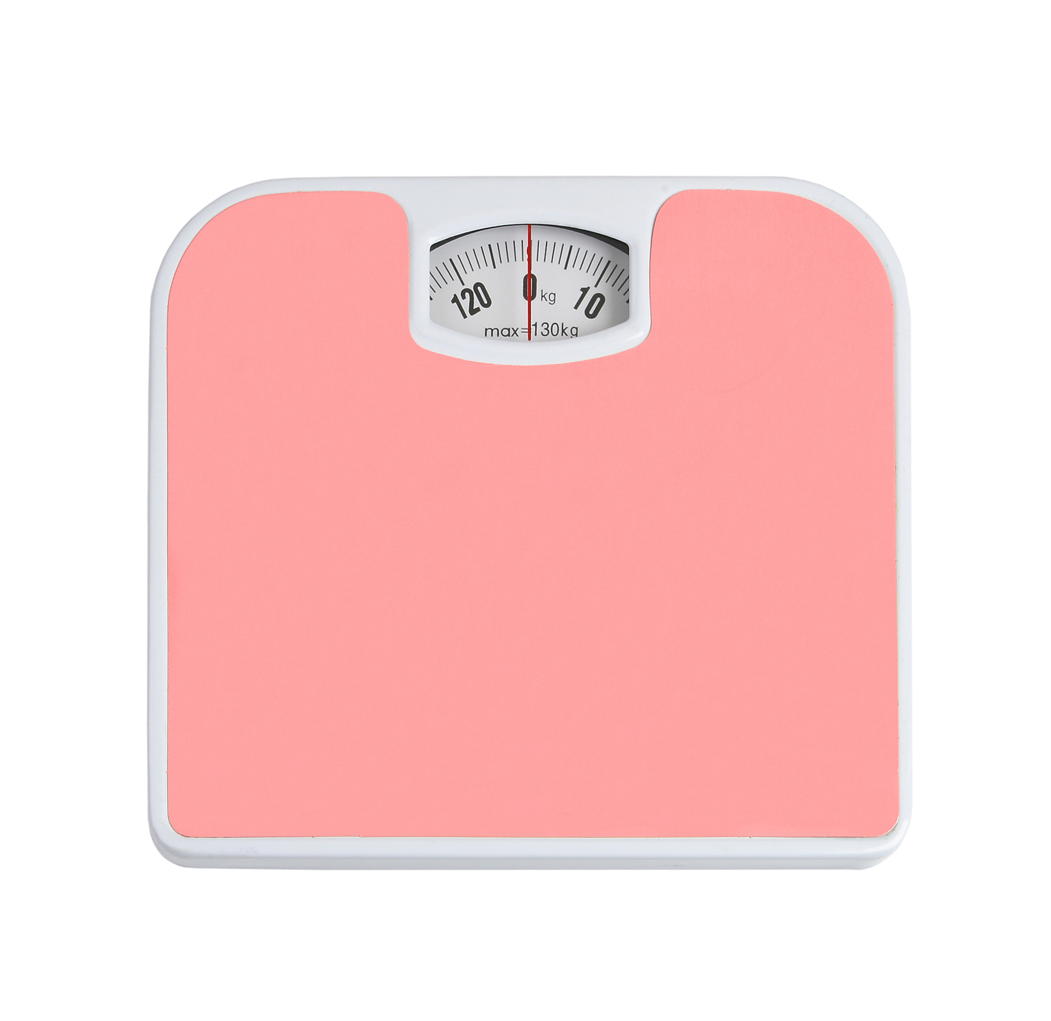 bathroom scale and isolated on white background